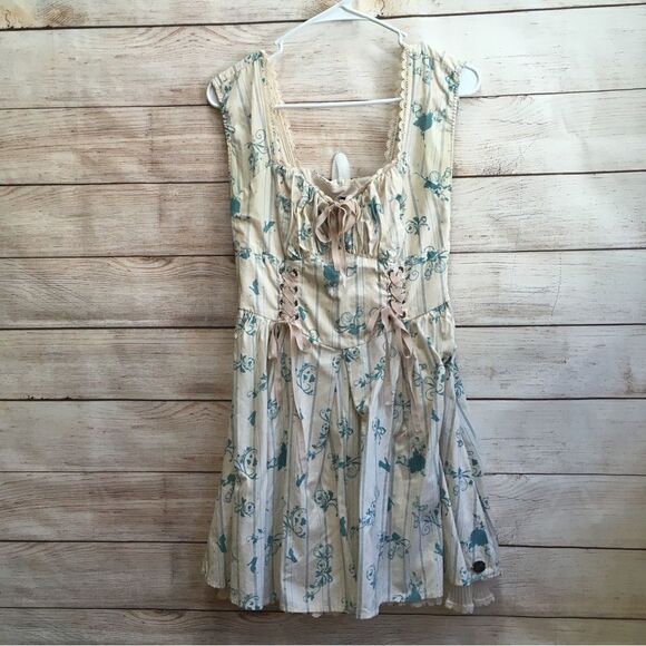 DISNEY HOT TOPIC CINDERELLA PEASANT SWEETHEART DRESS - Picture 3 of 13